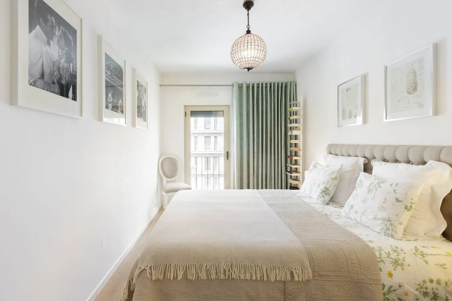 Slumber in style in our tranquil bedroom, featuring a deluxe bed with ample storage space, and serene decor
