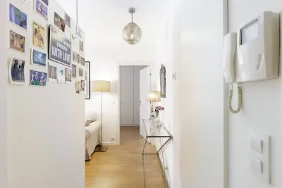 Welcome to our place, setting the tone for a stay of comfort and style with its tasteful decor and warm lighting.